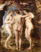 Peter Paul Rubens The Three Graces (mk08) oil painting on canvas